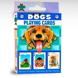 🐶♥️♣️♦️♠️ LETS PLAY❗️ “DOGS” PLAYING CARDS - 54 CARD DECK❗️♠️♦️♣️❤️🐶